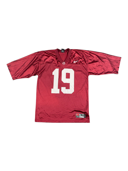 Vintage - Alabama Crimson Tide #19 Nike NCAA Football Jersey - XL