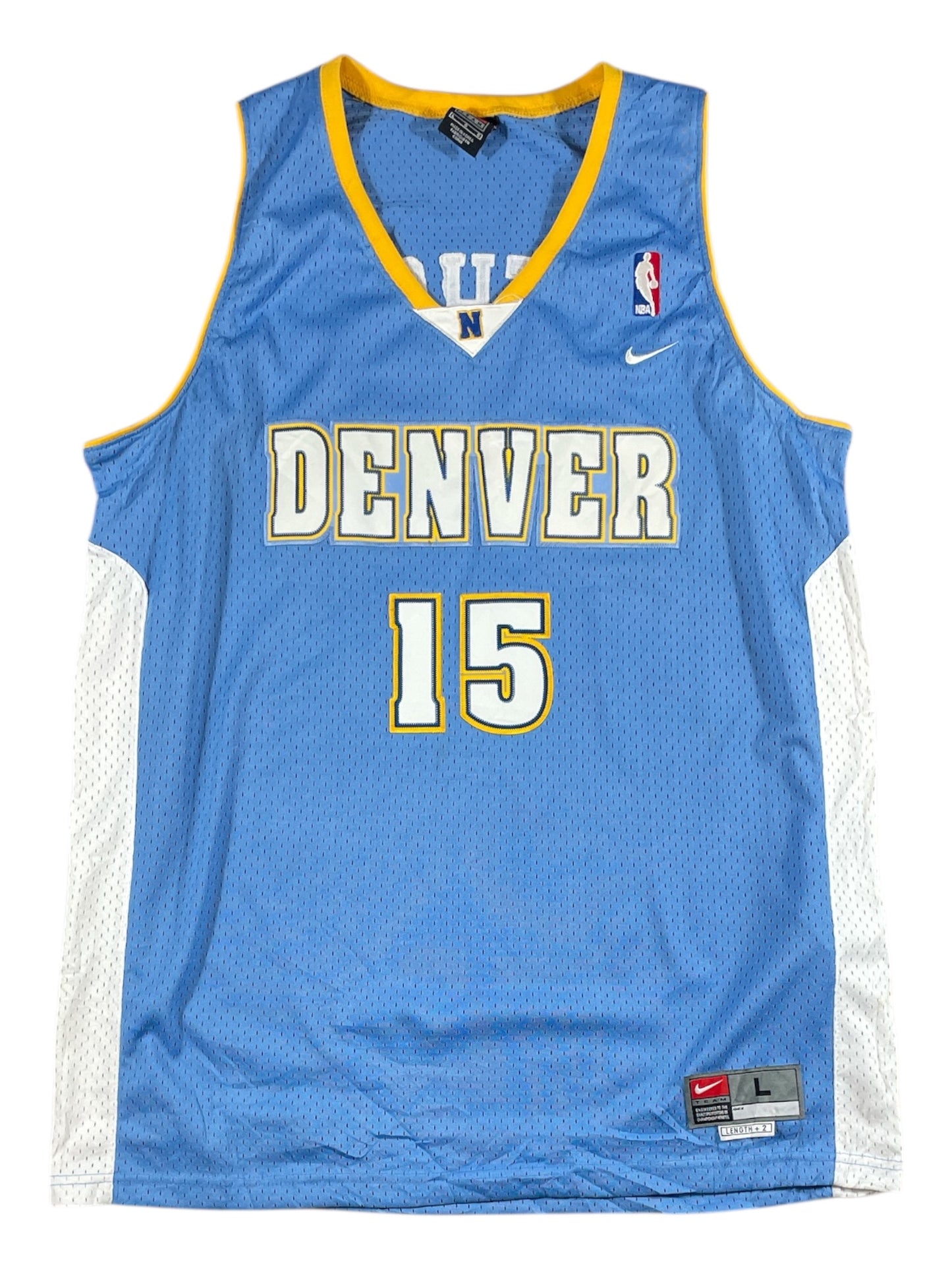 Carmelo Anthony Denver Nuggets #15 Jersey – Nike Swingman – Light Blue