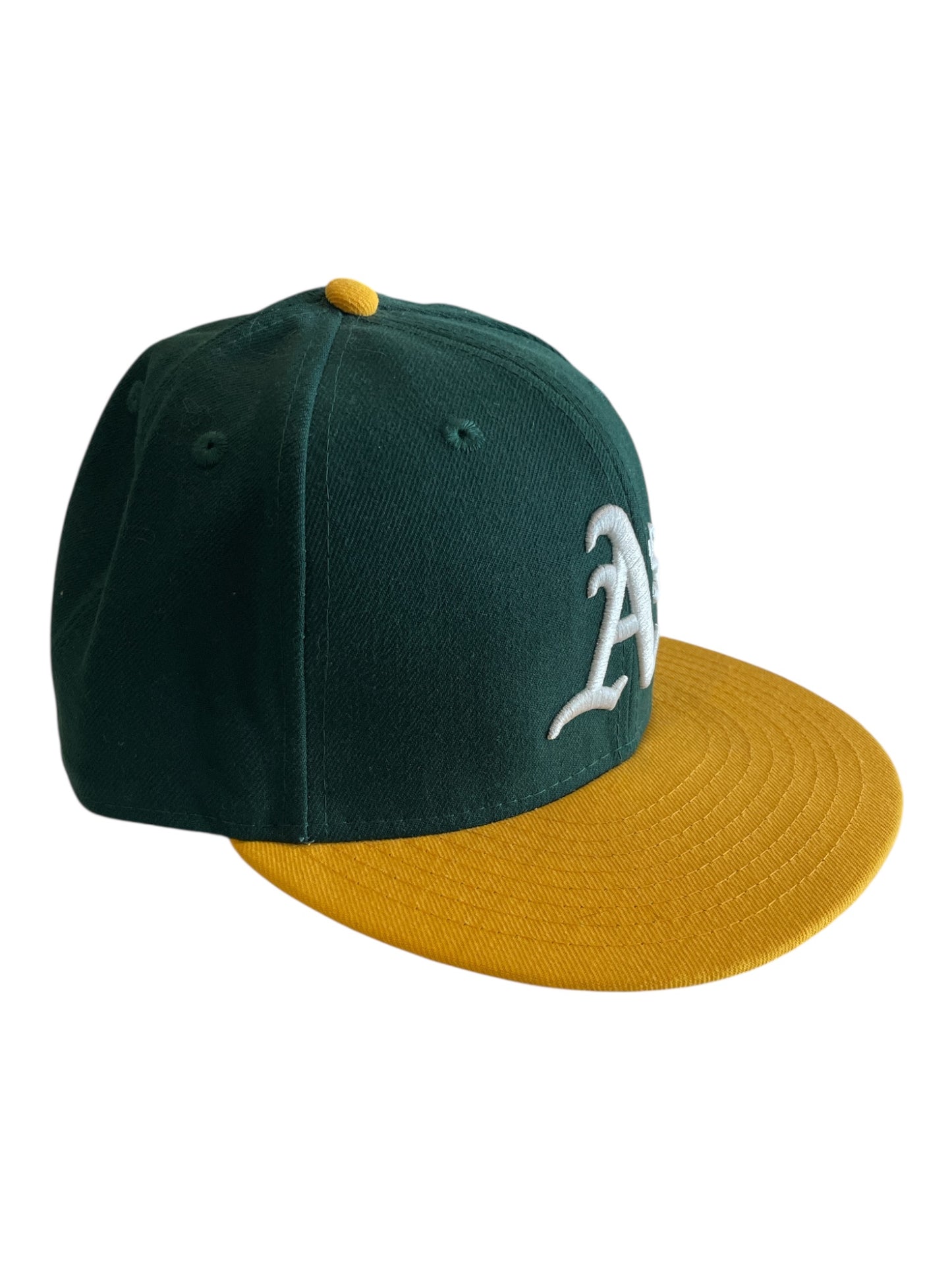 Oakland Athletics 59FIFTY Fitted Cap 7 3/8 – Green & Gold New Era MLB Hat