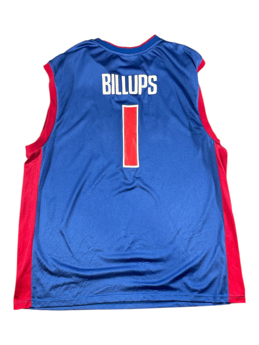 Detroit Pistons Chauncey Billups #1 NBA Jersey – Reebok Blue (XL)