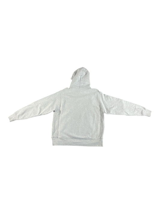 Vintage - Champion Script Logo Hoodie – Grey – Men’s Large