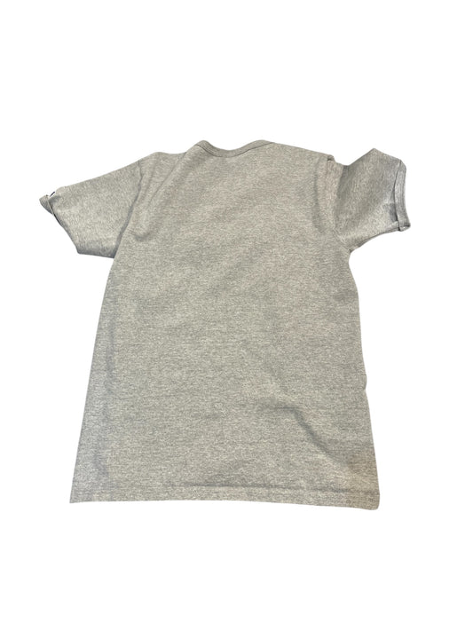 Champion Script Logo T-Shirt – Grey Marl | Classic Sportswear Tee