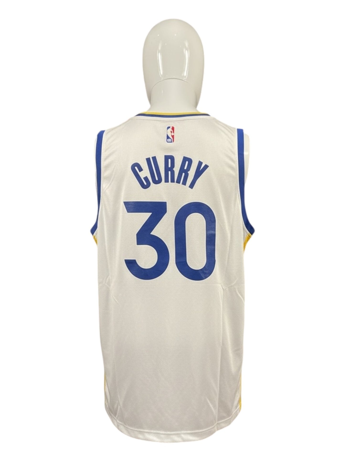 Vintage - Stephen Curry #30 Golden State Warriors NBA Jersey – White – Men’s Large