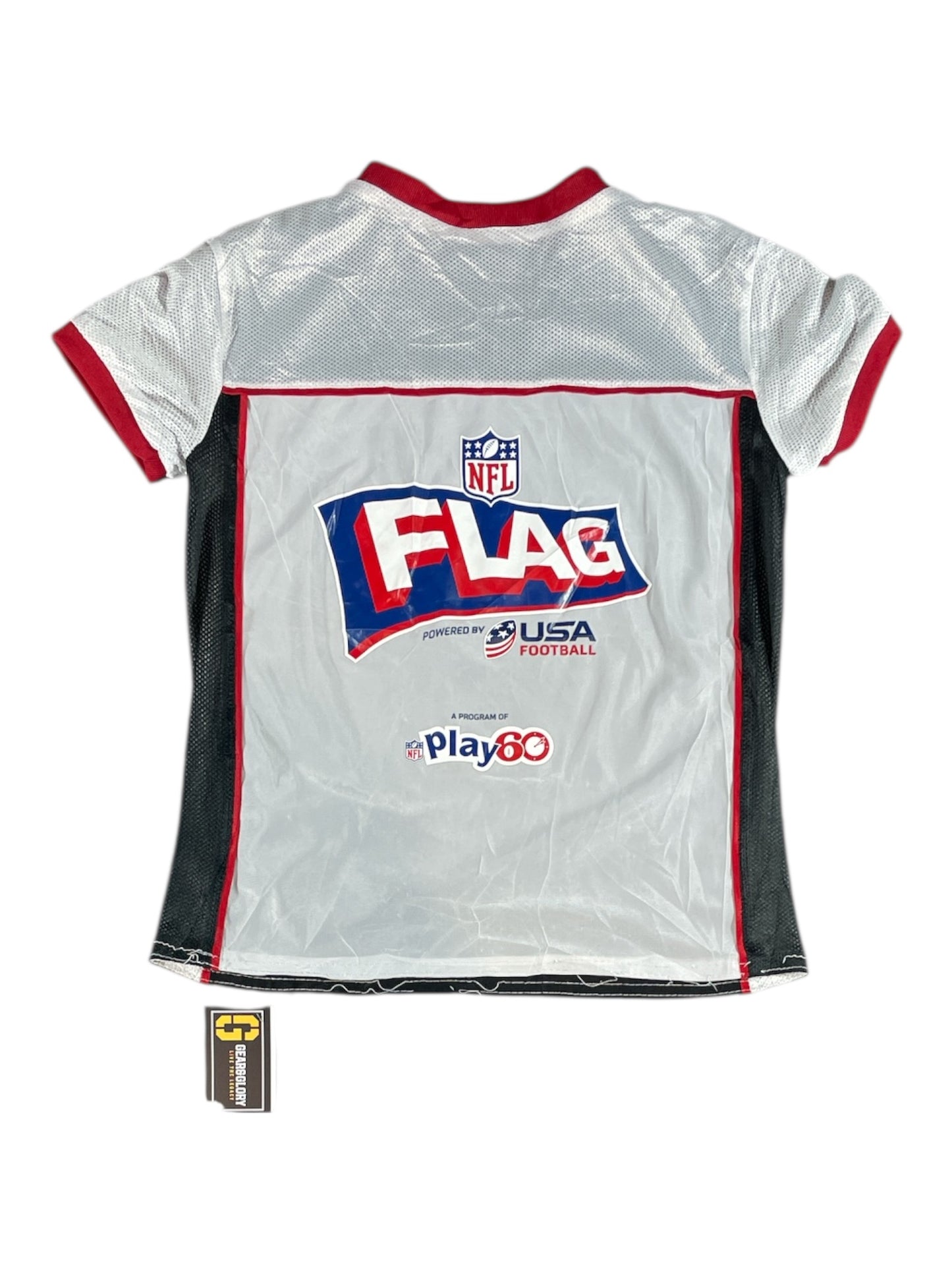 Vintage - Atlanta Falcons Youth Reversible NFL FLAG Jersey – Black / White