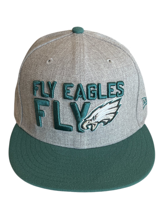 Philadelphia Eagles New Era 59FIFTY Fitted Cap – Fly Eagles Fly Hat (7 3/8)