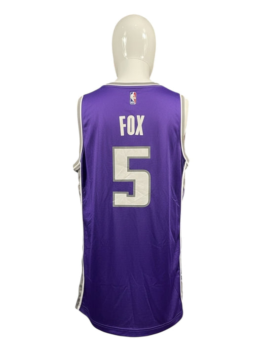 Vintage Fanatics NBA Jersey - Sacramento #5 Fox - Large