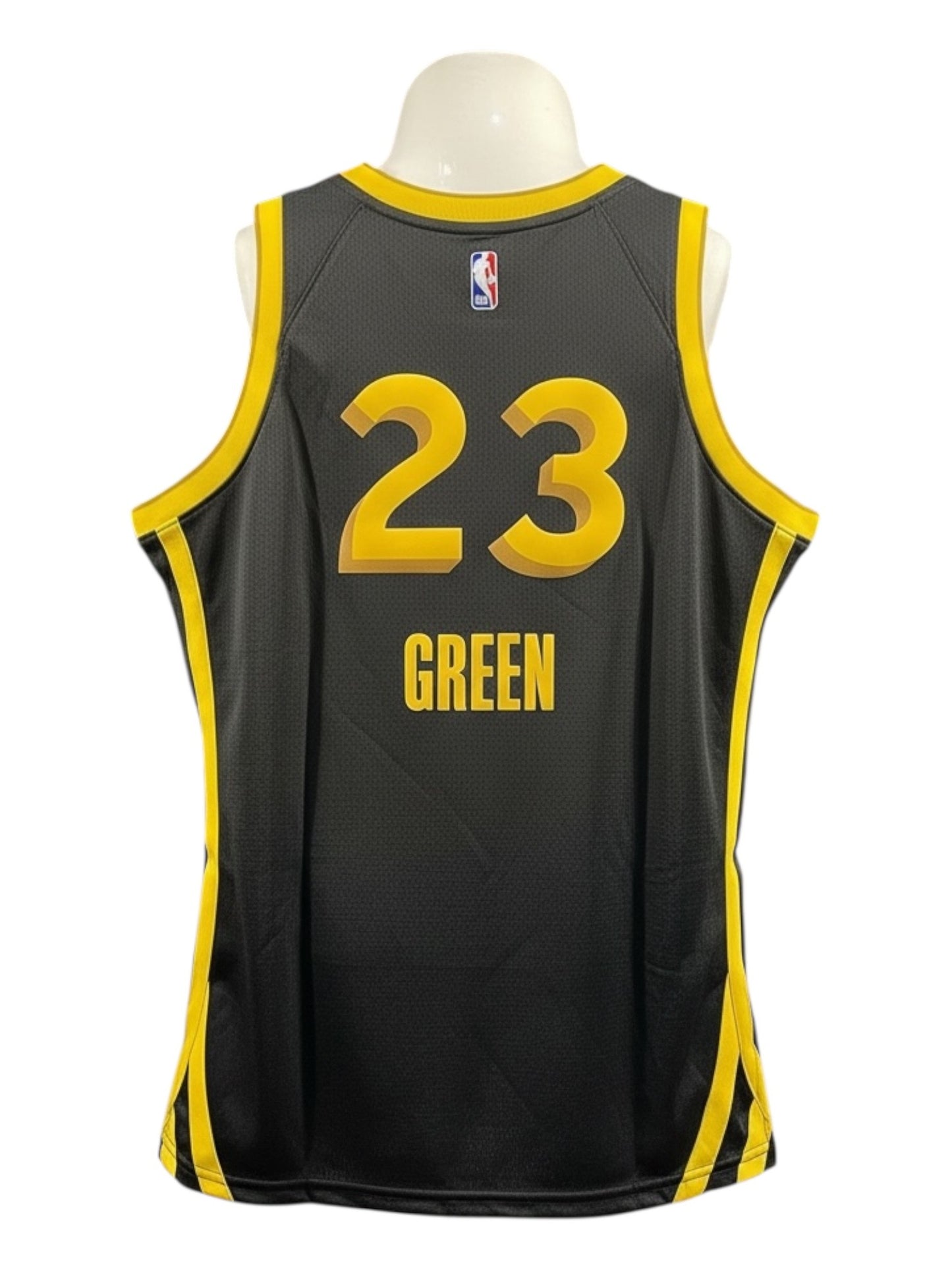 Draymond Green #23 Golden State Warriors NBA Jersey – Black Statement Edition – Youth Large – Brand New