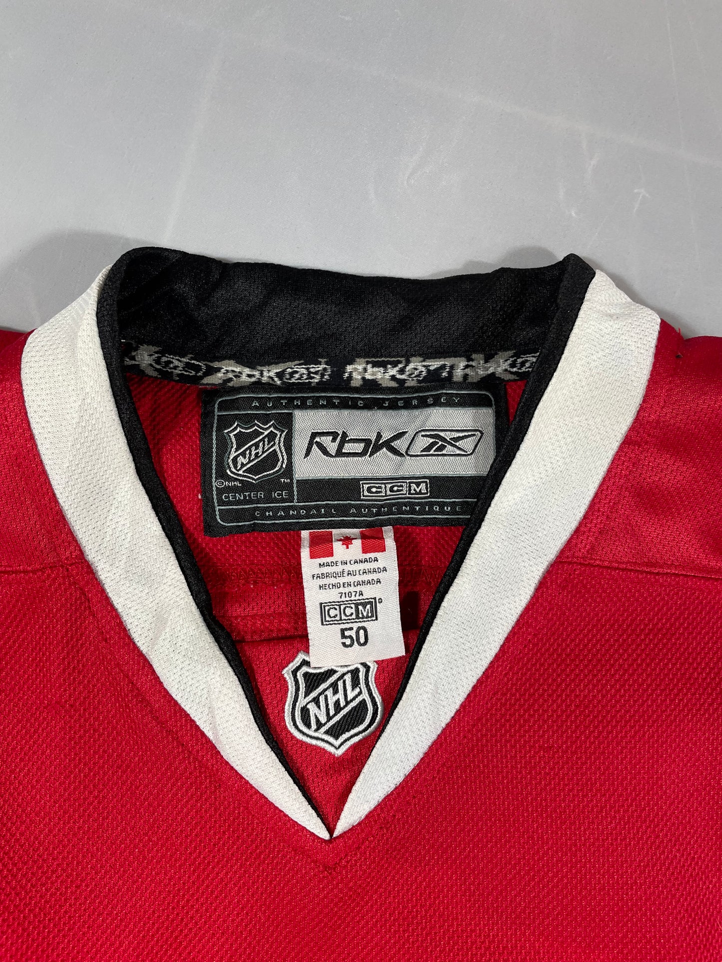 Vintage Chicago Blackhawks Clark Griswold #00 Movie Jersey - Red - Men’s XL