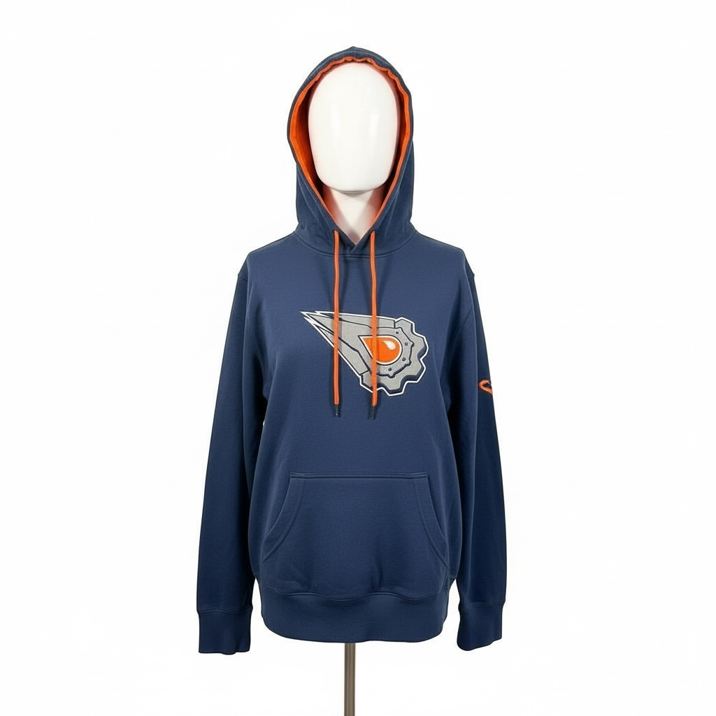 Edmonton Oilers NHL Hoodie – Navy Pullover Sweatshirt with Alternate Logo – Men’s Ice Hockey Jumper