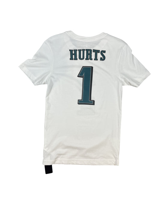 Philadelphia Eagles NFL #1 Hurts T-Shirt - Men's Size Xtra Small