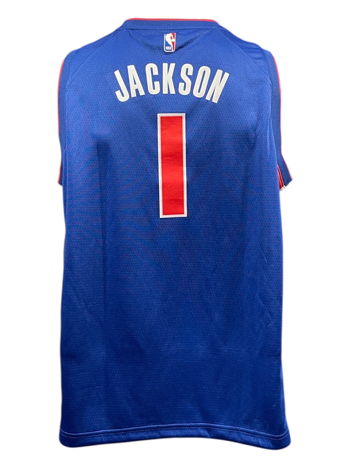 New NBA Swingman Jersey - Pistons #1 Jackson - Size XL - Colour Blue