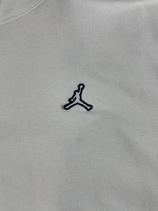 Vintage - Nike Jordan Jumpman Hoodie – Cream – Men’s Large