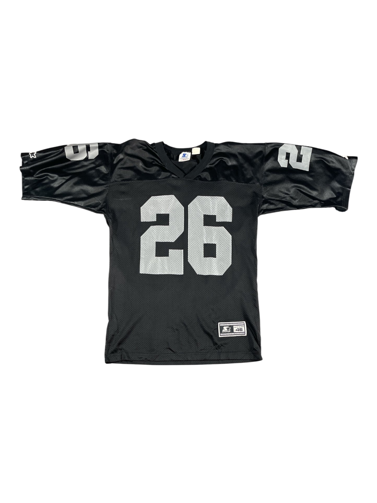 Napoleon Kaufman Oakland Raiders #26 NFL Jersey – Vintage Starter Raiders Jersey Black
