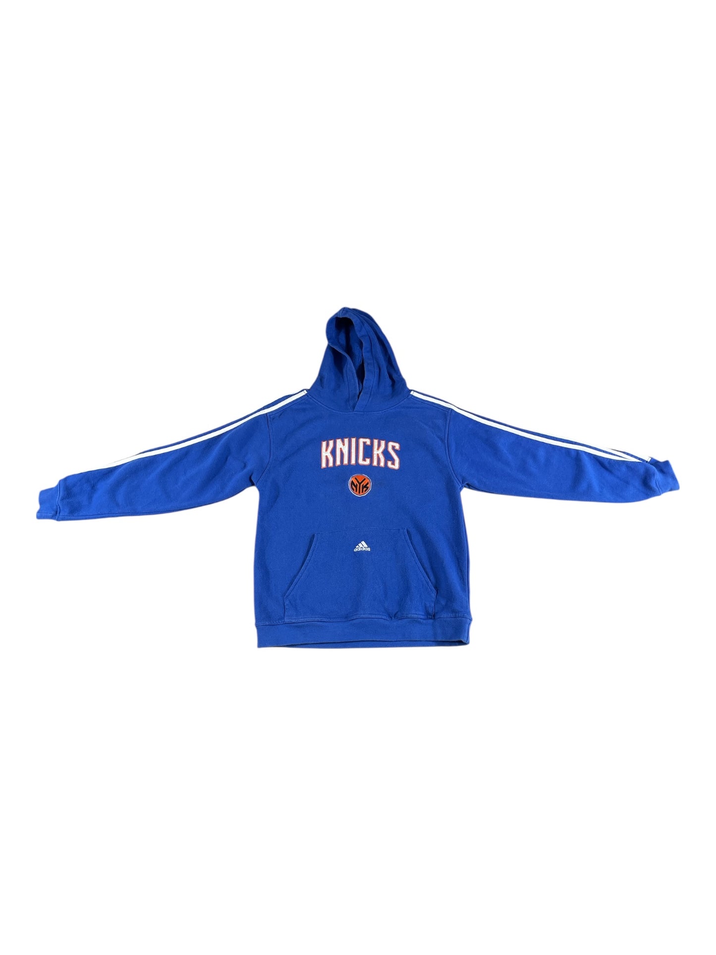 Vintage - Adidas New York Knicks Hoodie – Blue – Men’s Medium