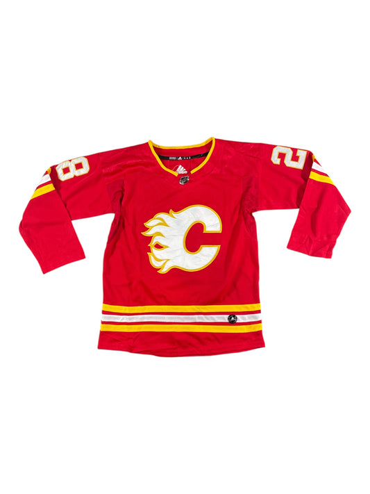 Vintage Calgary Flames Elias Lindholm #28 Adidas NHL Jersey – Red | Pre-Loved