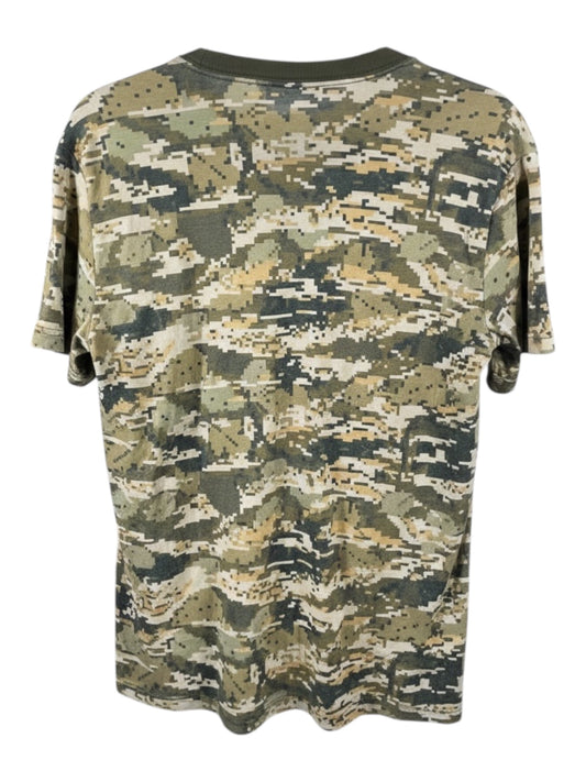 Nike “Bo Jackson Knows” Camo T-Shirt – Green Digital Camouflage Tee (Pre-Loved)