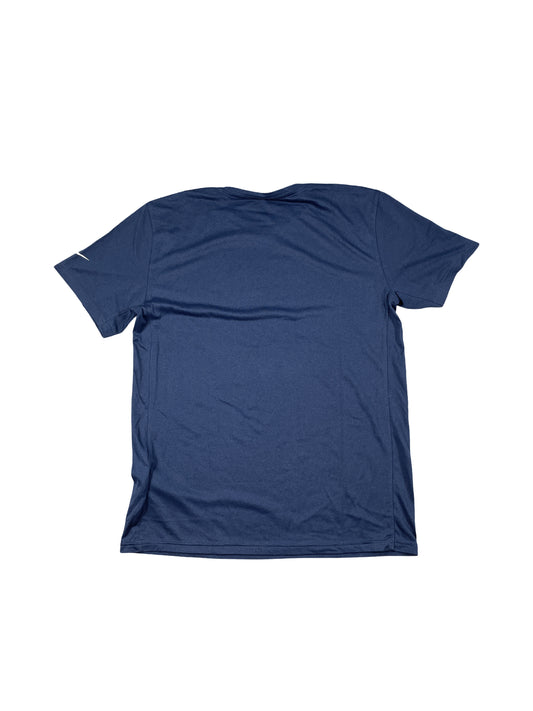 Nike Dri-FIT New England Patriots Performance Tee - Navy Blue - Men’s Medium