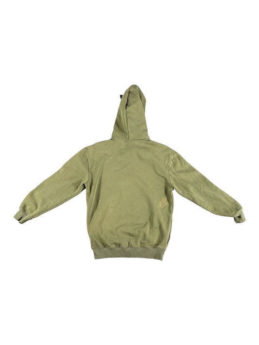 Vintage - Puma Olive Green Hoodie – Men’s Small – (Small Stain on arm)