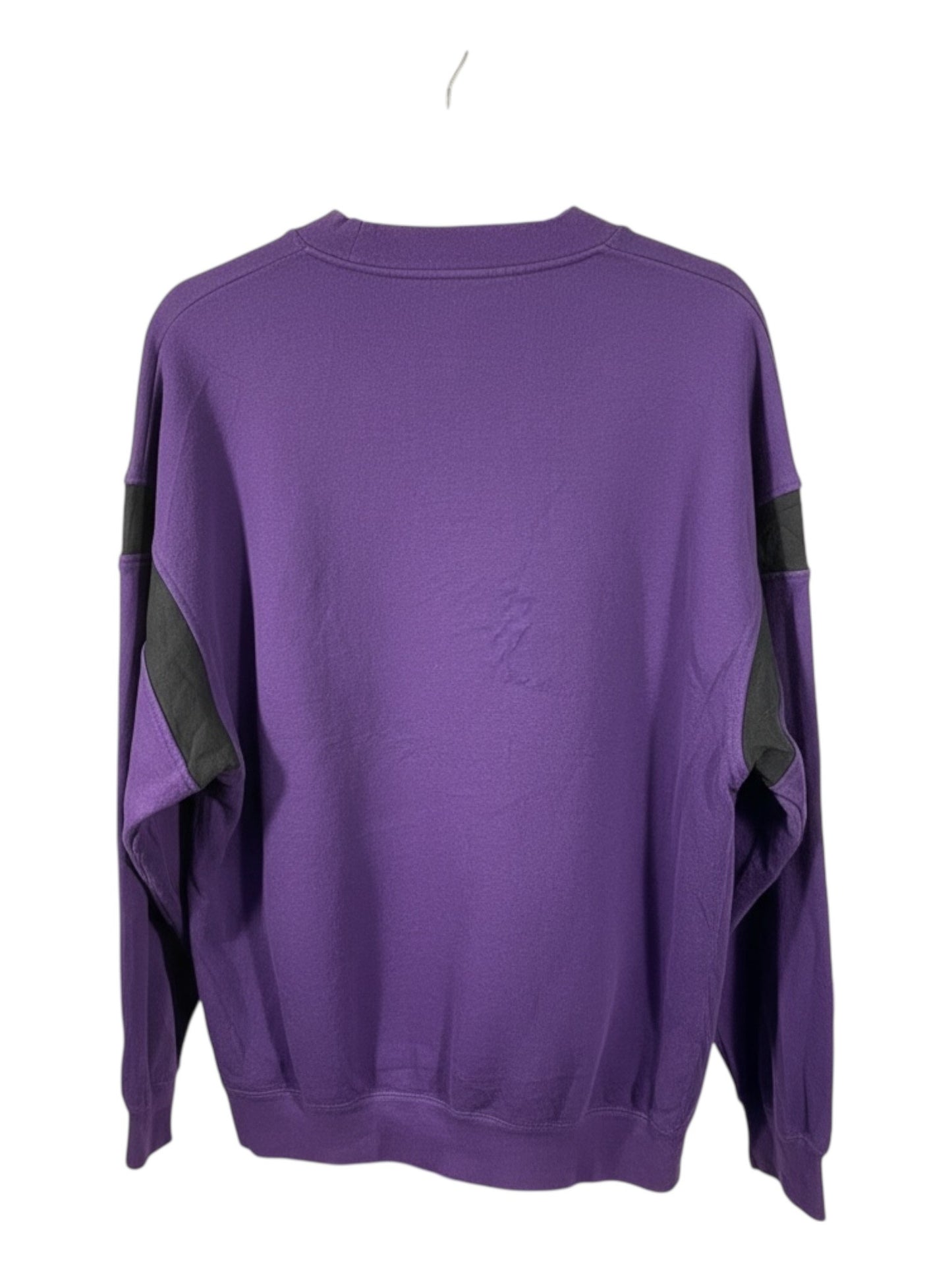 Vintage Baltimore Ravens NFL Embroidered Crewneck - Purple - XL - Late 90's/Early 2000's
