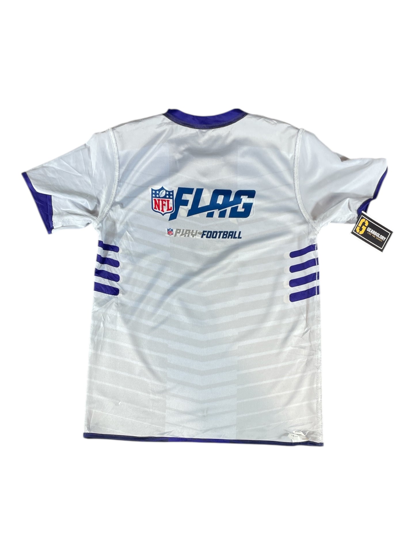 Vintage - Baltimore Ravens NFL Flag Football Reversible Jersey – Purple / White (Youth)