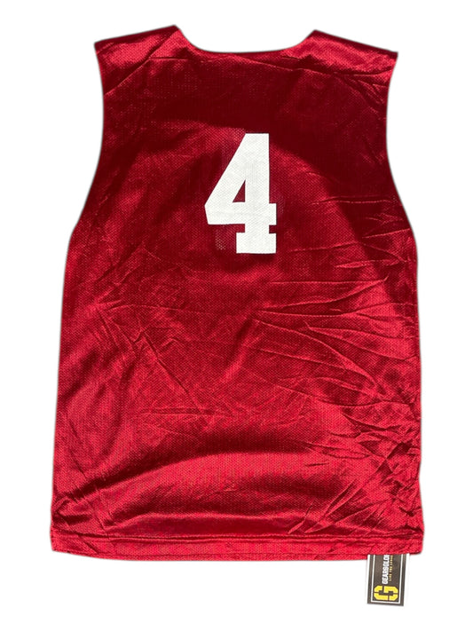 Vintage - Redwood Recreation Centre Reversible Basketball Jersey – Red / Black