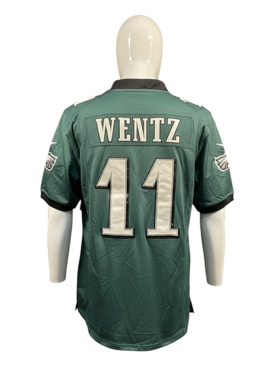 Vintage - Carson Wentz #11 Philadelphia Eagles NFL Jersey – Green – Men’s M