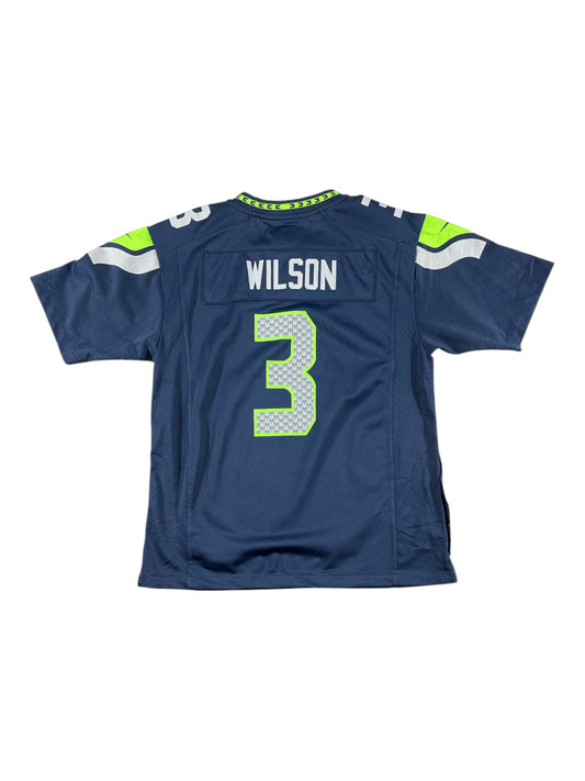 Vintage - Seattle Seahawks #3 Wilson Jersey – Kids Large (L 14–16) – Nike NFL