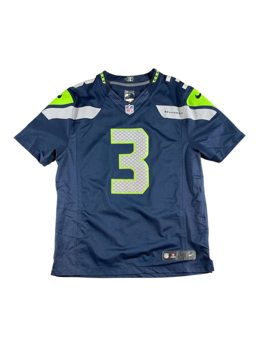 Russell Wilson #3 Seattle Seahawks Nike NFL Jersey (front)- Pre-loved - XL