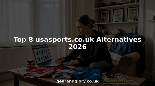 Woman choosing authentic sports jerseys in UK