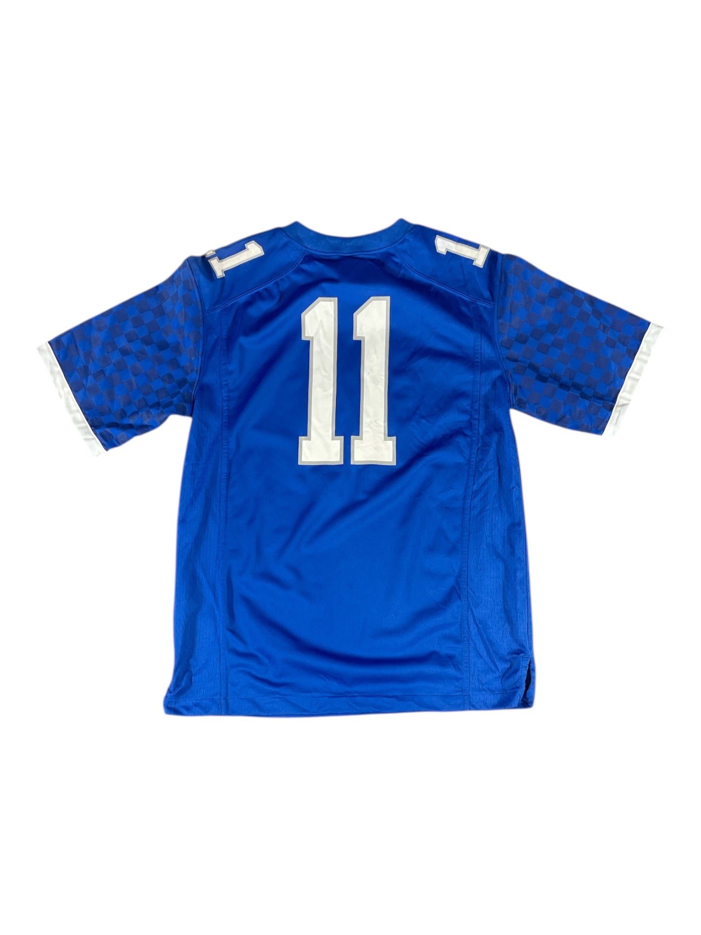Nike Team Kentucky Wildcats #11 Youth Football Jersey – Blue – Kids L – Pre-Loved