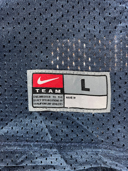 Nike Team #12 Youth Football Jersey – Navy / White – Kids L – Pre-Loved