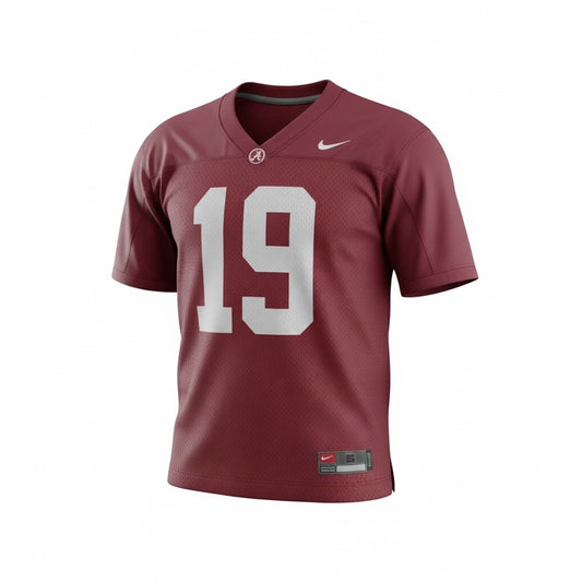 Vintage - Alabama Crimson Tide #19 Nike NCAA Football Jersey - XL
