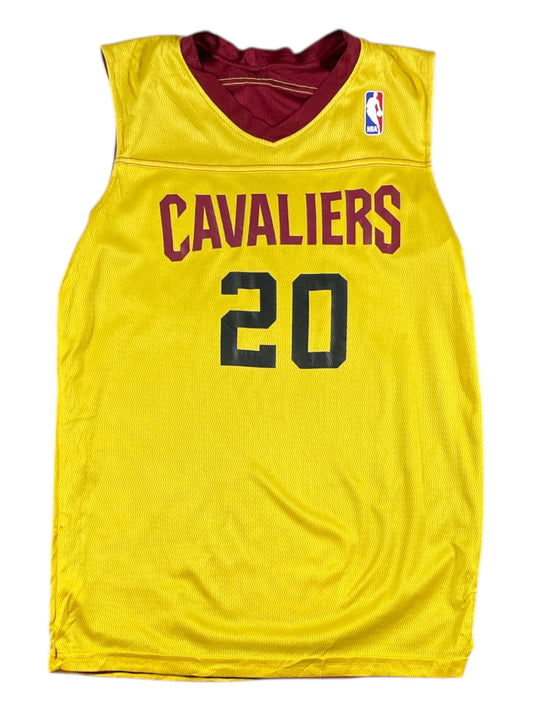 Vintage - Cleveland Cavaliers #20 Reversible NBA Jersey – Red / Yellow