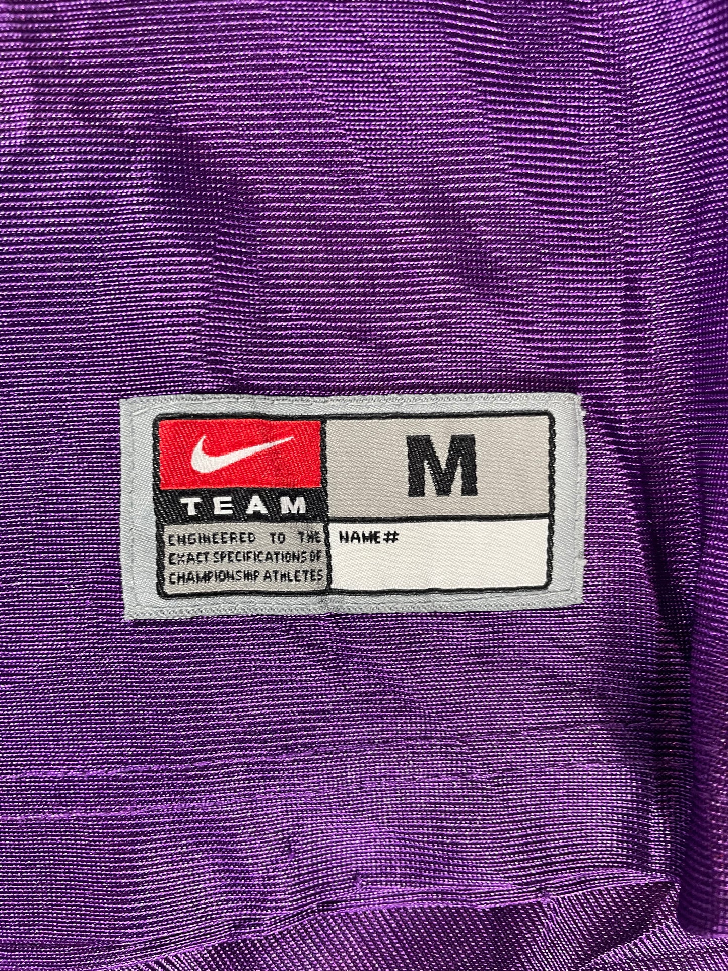 Nike Team Clemson Tigers #3 Youth Football Jersey – Purple/Orange – Kids M – Pre-Loved