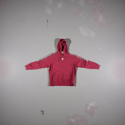 Vintage adidas Originals Trefoil Hoodie – Burgundy – Men’s XL