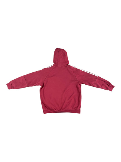 Vintage adidas Originals Trefoil Hoodie – Burgundy – Men’s XL