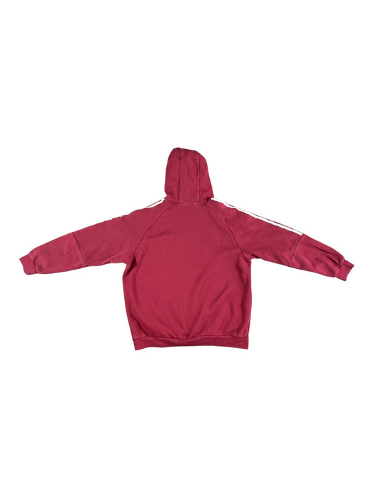 Vintage adidas Originals Trefoil Hoodie – Burgundy – Men’s XL