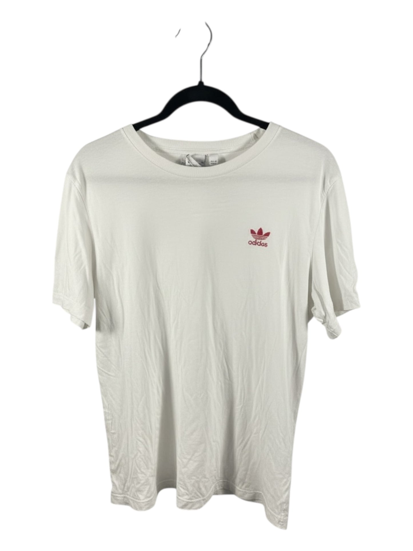 Adidas Trefoil Logo T-Shirt – White – Pre-Loved / Vintage