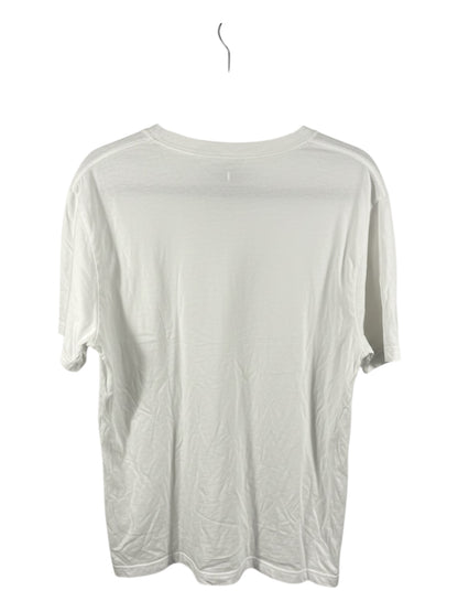 Adidas Trefoil Logo T-Shirt – White – Pre-Loved / Vintage