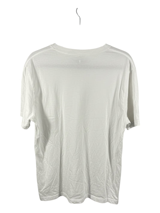 Adidas Trefoil Logo T-Shirt – White – Pre-Loved / Vintage