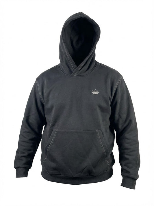 Adidas Originals Trefoil Hoodie – Black – Relaxed Fit – New with Tags