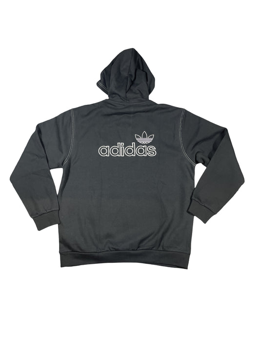 Adidas Originals Trefoil Hoodie – Black – Relaxed Fit – New with Tags