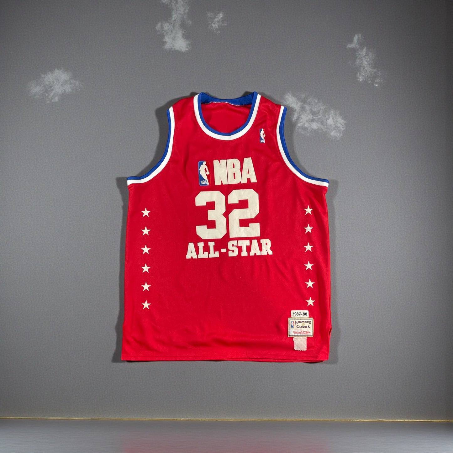 Mitchell & Ness NBA All-Star Magic Johnson 1987–88 E. Johnson #32 Jersey – Red – Men’s 3XL
