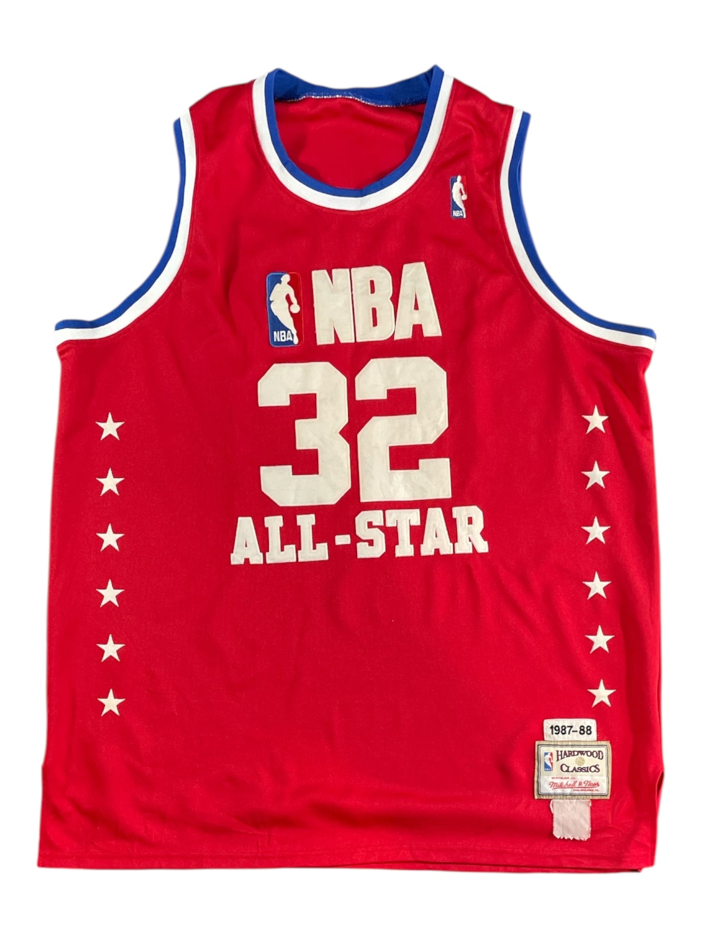 Mitchell & Ness NBA All-Star Magic Johnson 1987–88 E. Johnson #32 Jersey – Red – Men’s 3XL