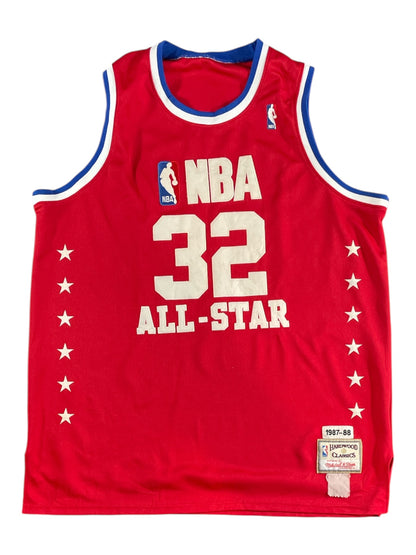 Mitchell & Ness NBA All-Star Magic Johnson 1987–88 E. Johnson #32 Jersey – Red – Men’s 3XL