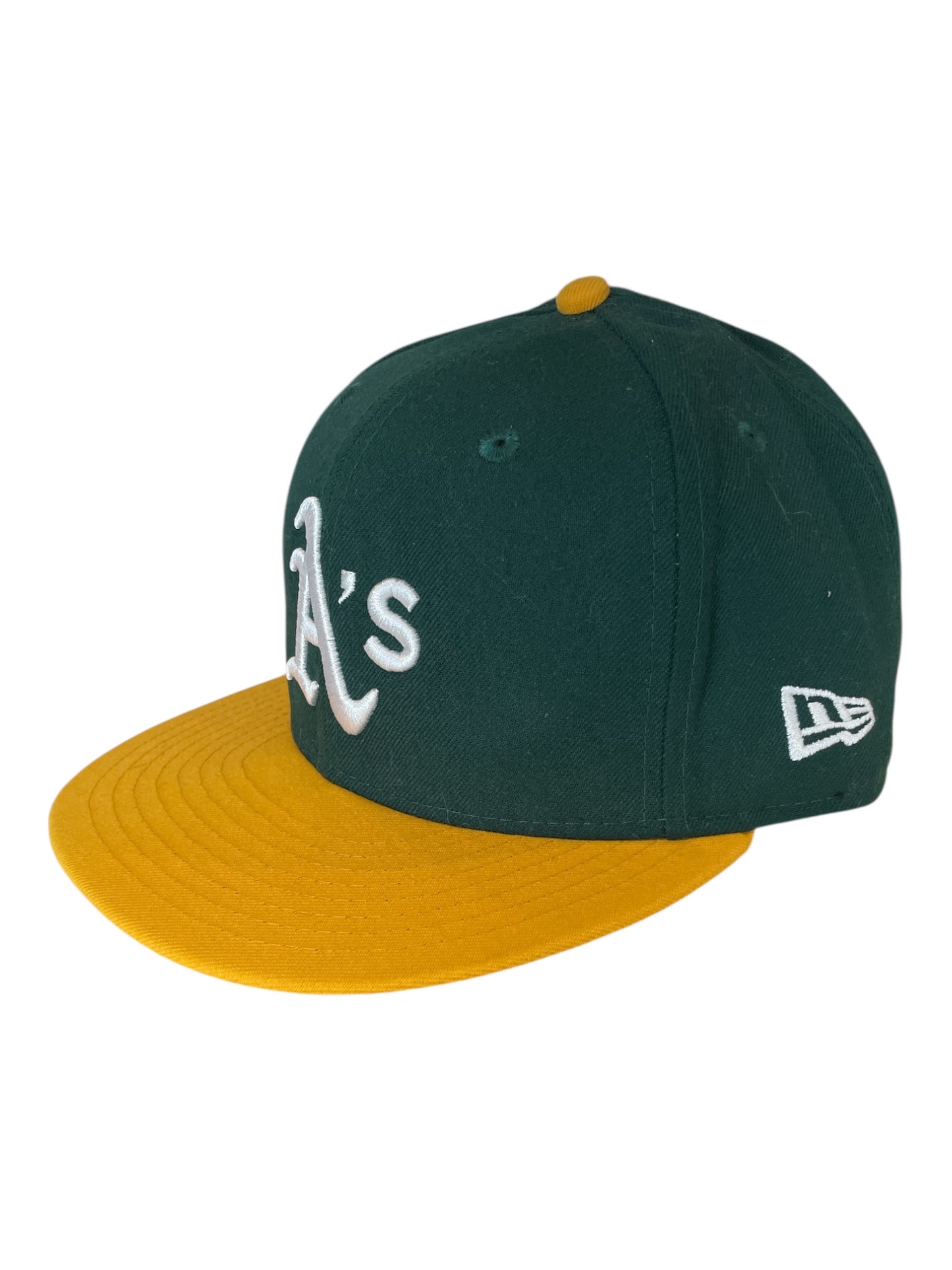Oakland Athletics 59FIFTY Fitted Cap 7 3/8 – Green & Gold New Era MLB Hat