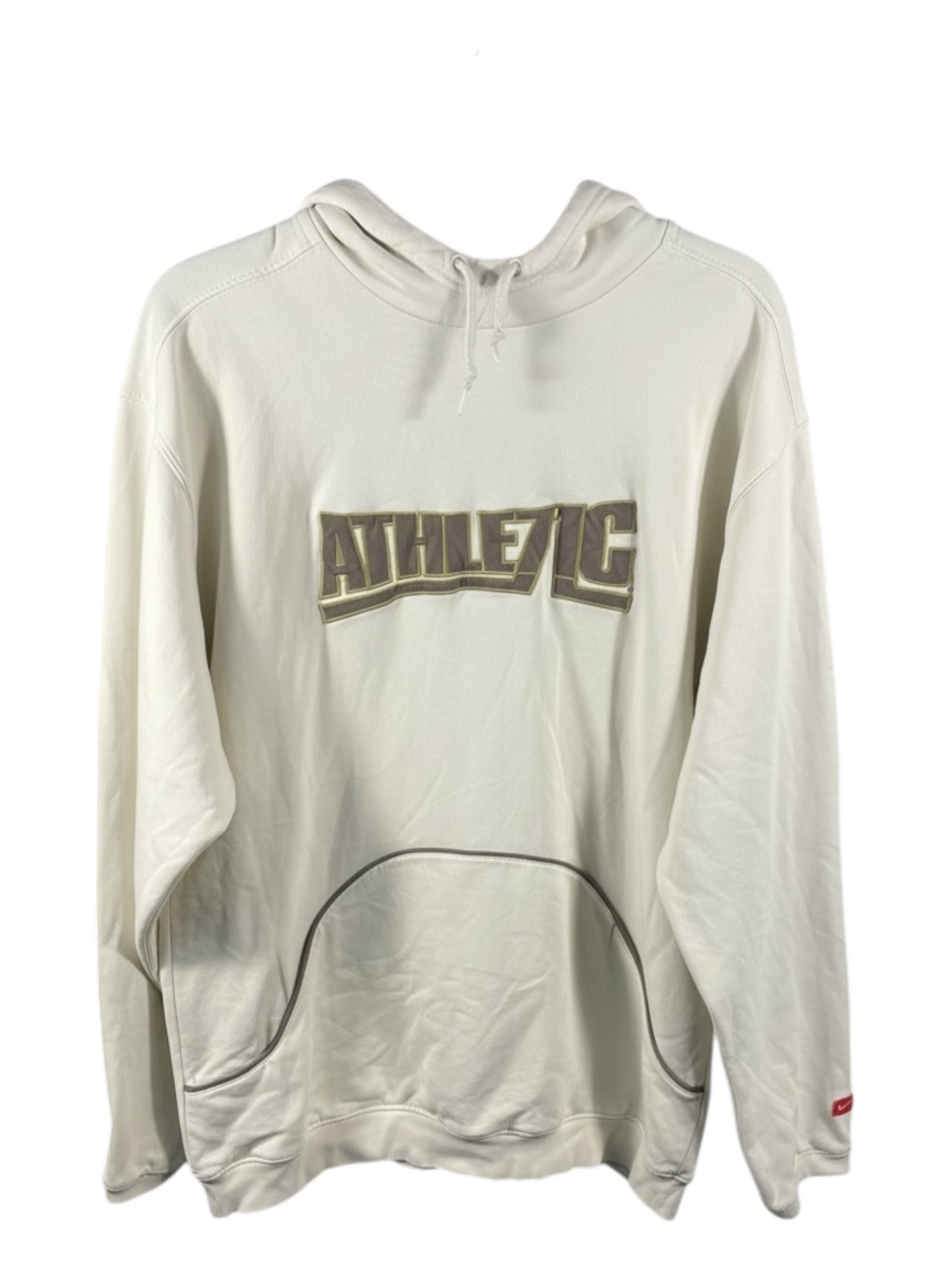 Nike “Athletic” Pullover Hoodie – Off-White / Cream