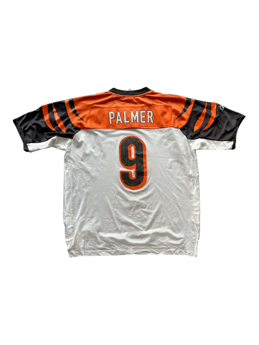 Reebok Cincinnati Bengals Carson Palmer #9 NFL Jersey White XL