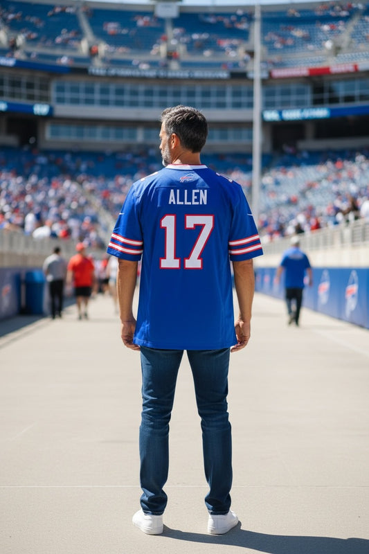 Buffalo Bills Josh Allen #17 NFL Jersey – Nike Game Jersey Blue - Brand New