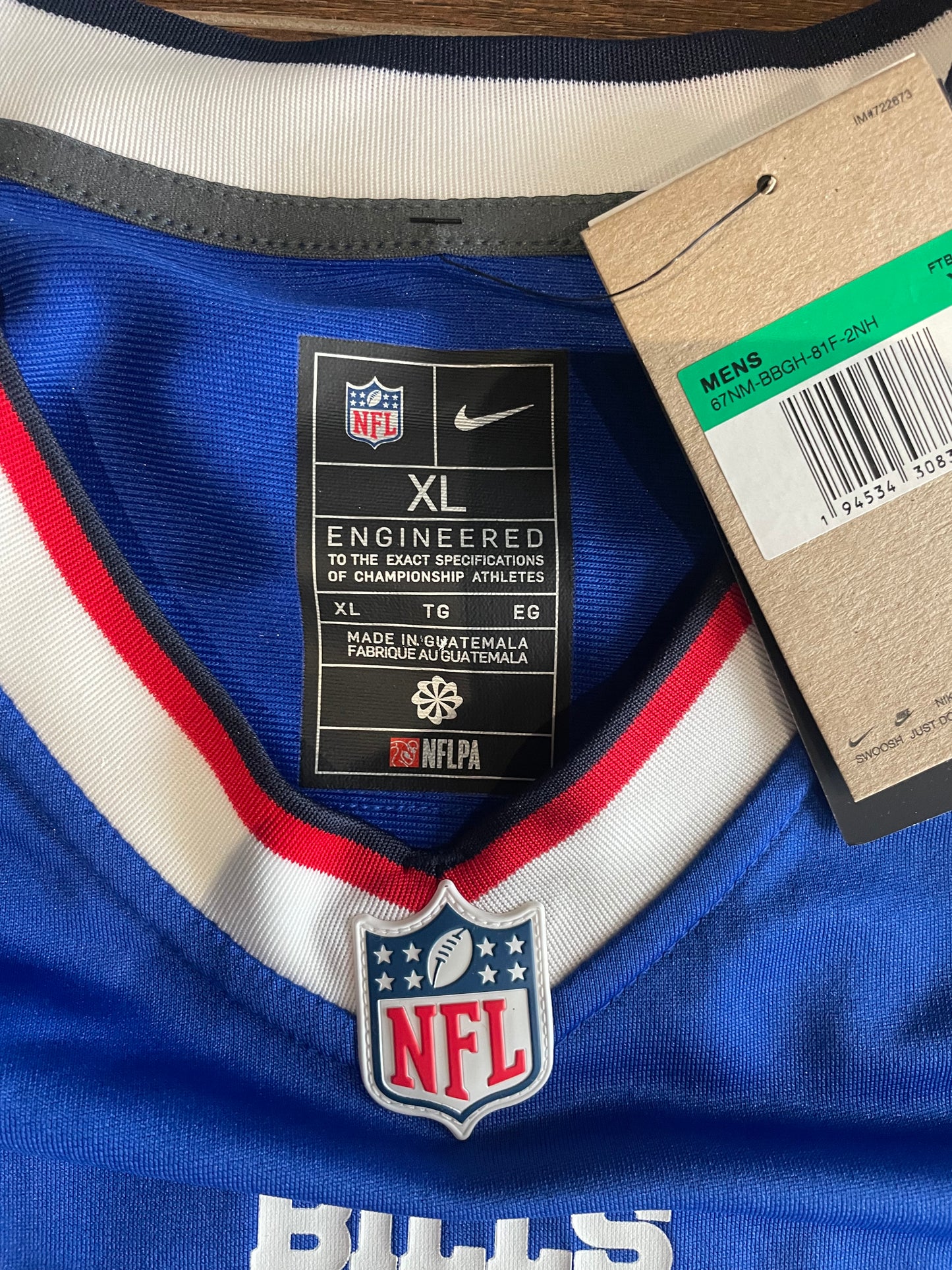 Buffalo Bills Josh Allen #17 NFL Jersey – Nike Game Jersey Blue - Brand New